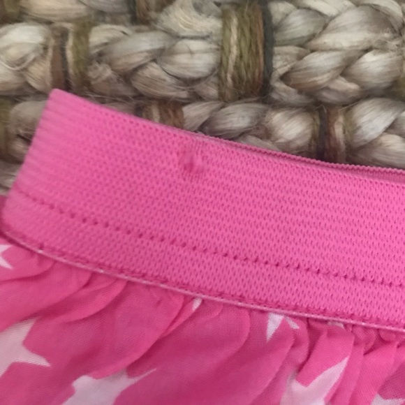 CHEROKEE Pink Ruffled Skirt with Stars - Picture 8 of 8